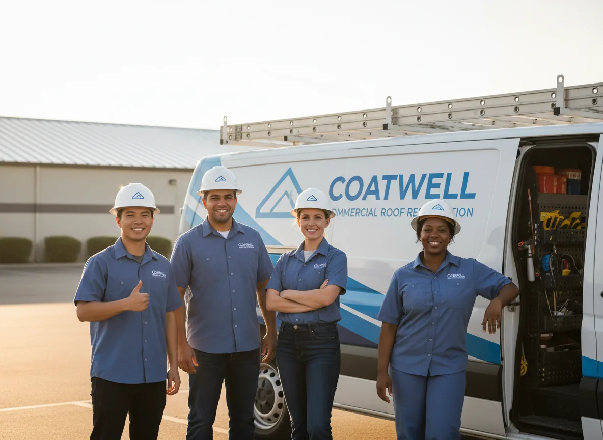 Commercial roof coating company in Colman, SD